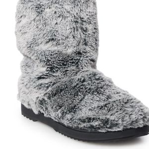 Sonoma Faux Fur Bootie Slippers
